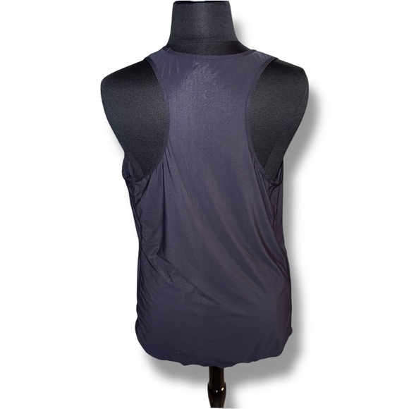 ZELLA Nova Perforated Racerback Tank - Black Plus 2X - Picture 4 of 13